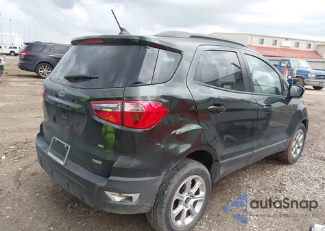 2018 Ford Ecosport Se from USA, damaged, VIN MAJ3P1TE0JC185789